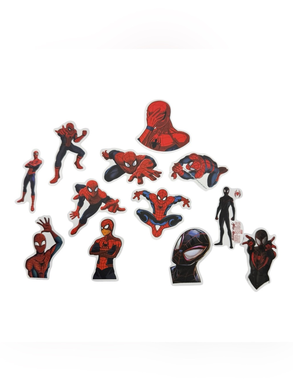 Marvel Spider-Man Sticker Lot of 12 Die Cut Decals Kids Party Favor Gift New